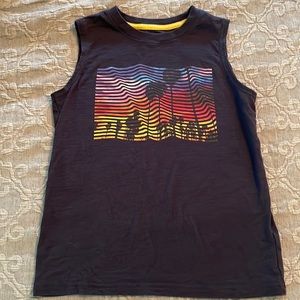 Blue tank top